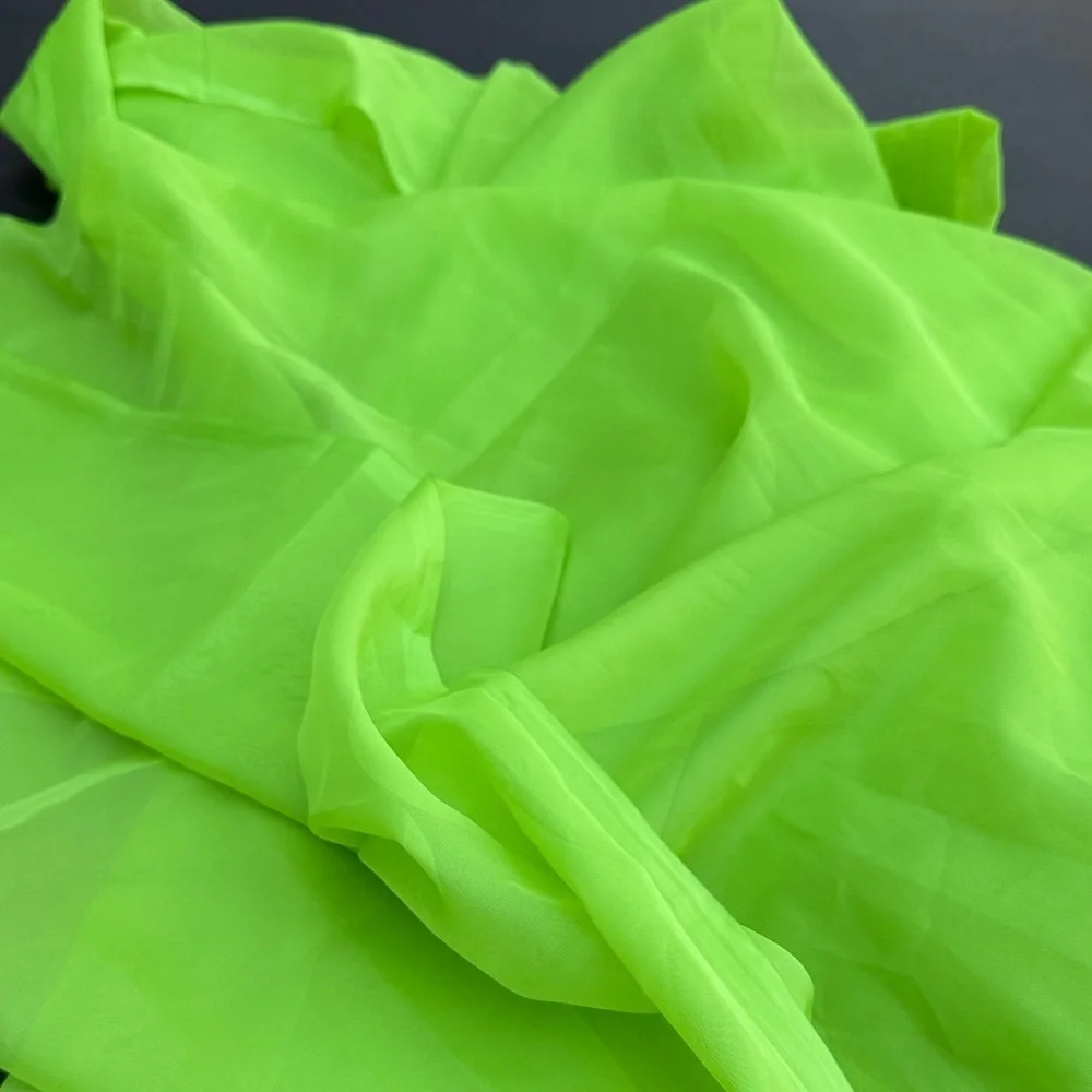 Lush Green Drapes for a Fresh Look lime sheer